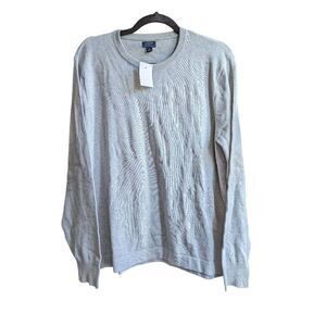 Banana Republic Factory Gray crew neck pull over sweater Large